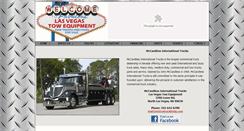 Desktop Screenshot of lasvegastowequipment.com