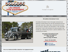 Tablet Screenshot of lasvegastowequipment.com